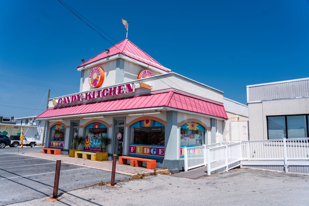 Exterior view of Candy Kitchen