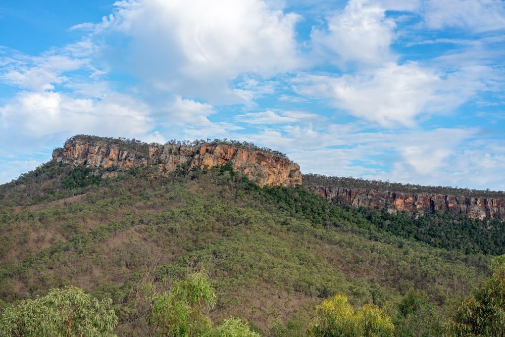 View of Cania Gorge National Park