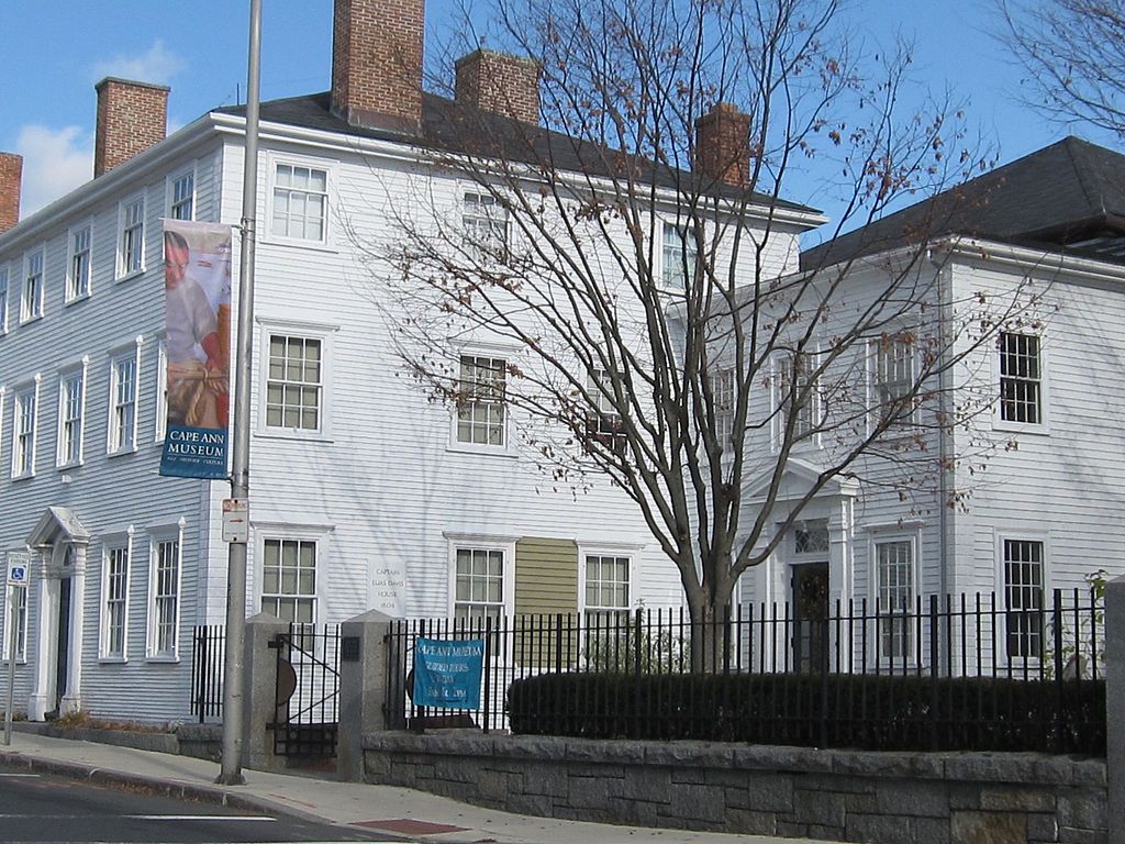 Entrance of Cape Ann museum