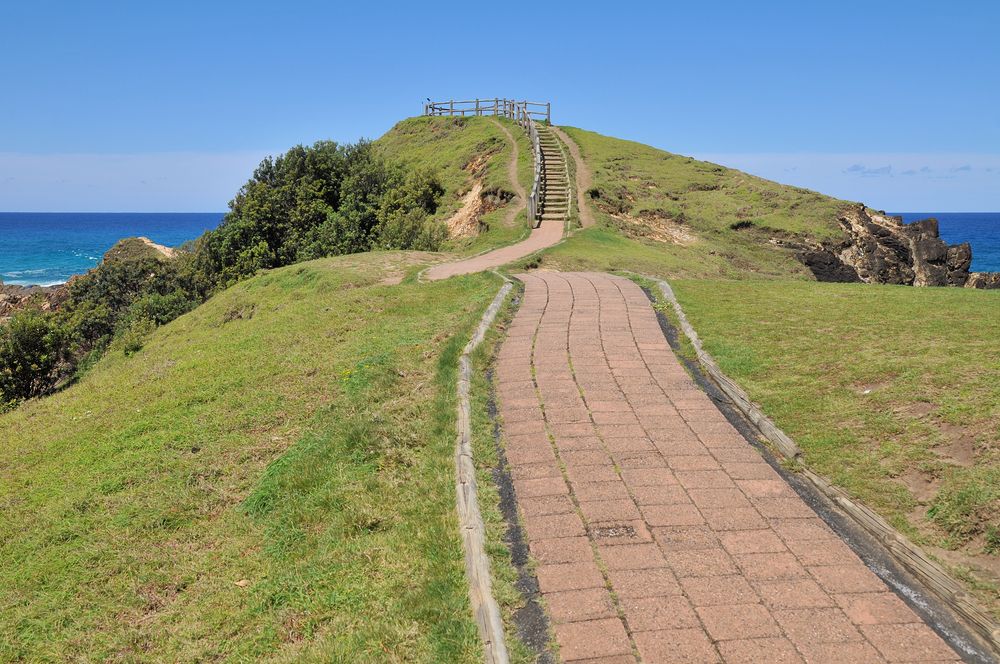 Daytime view of Cape Byron Walking Track