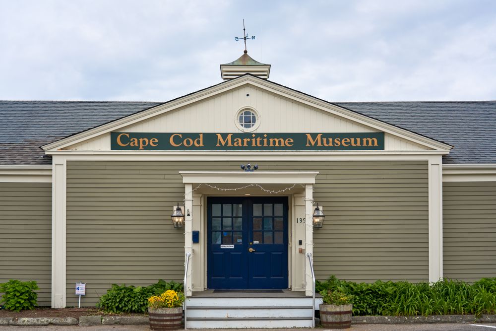 Exterior of Cape Cod Maritime Museum