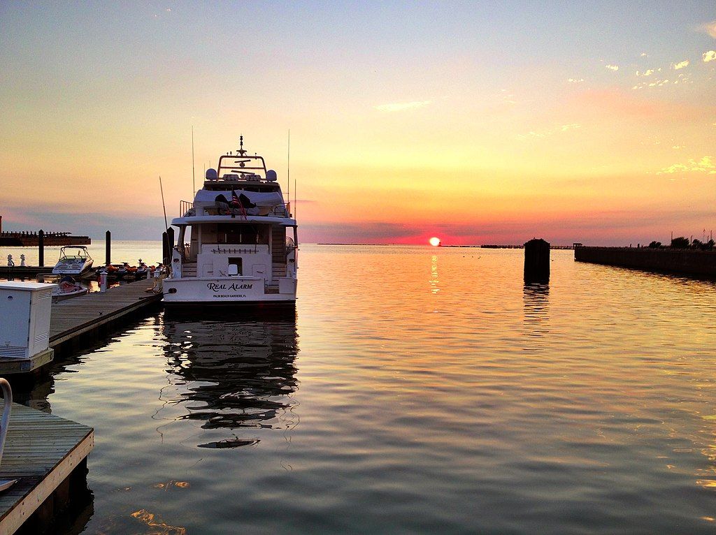 View from Shanty restaurant
