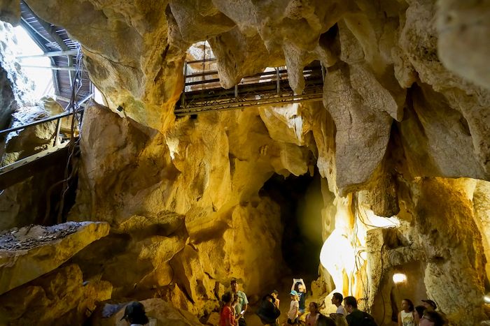 People in the Capricorn Caves