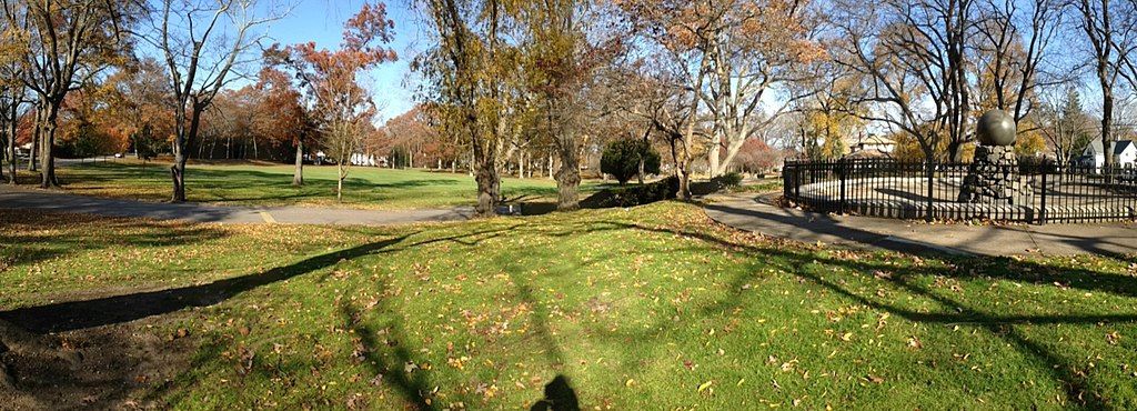 Landscape of the Capron Park Zoo