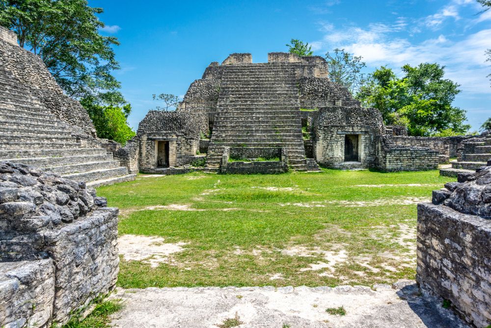 Caracol Temple Mayan Ruins