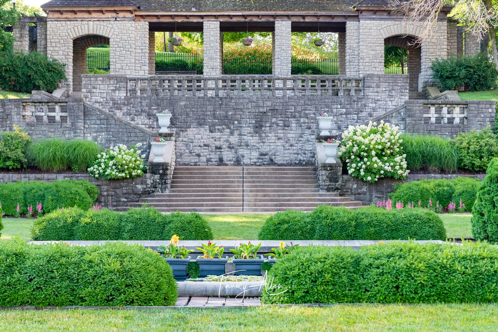 Architecture at Carnahan Memorial Garden