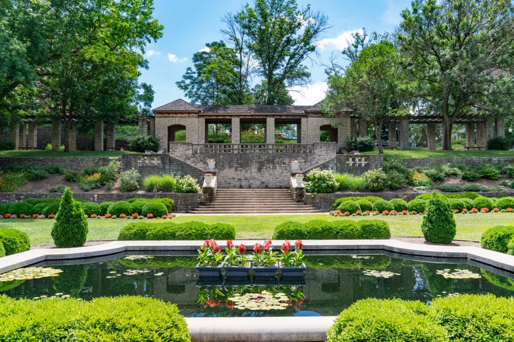 Pond at Carnahan Memorial Garden
