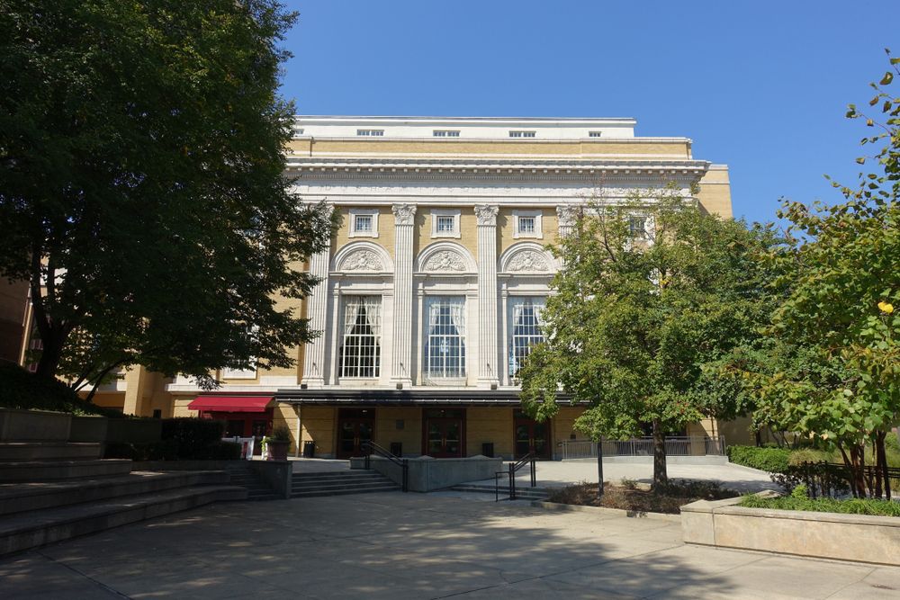 Front view of Carolina Theatres