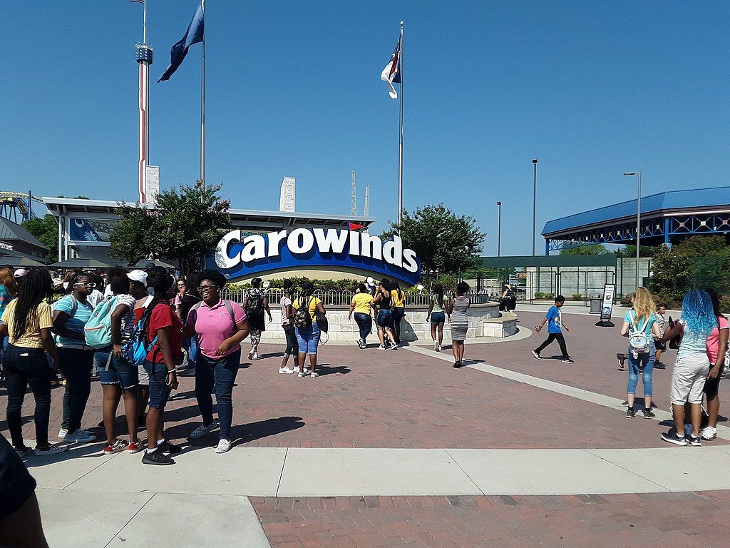 Entrance to the Carowinds