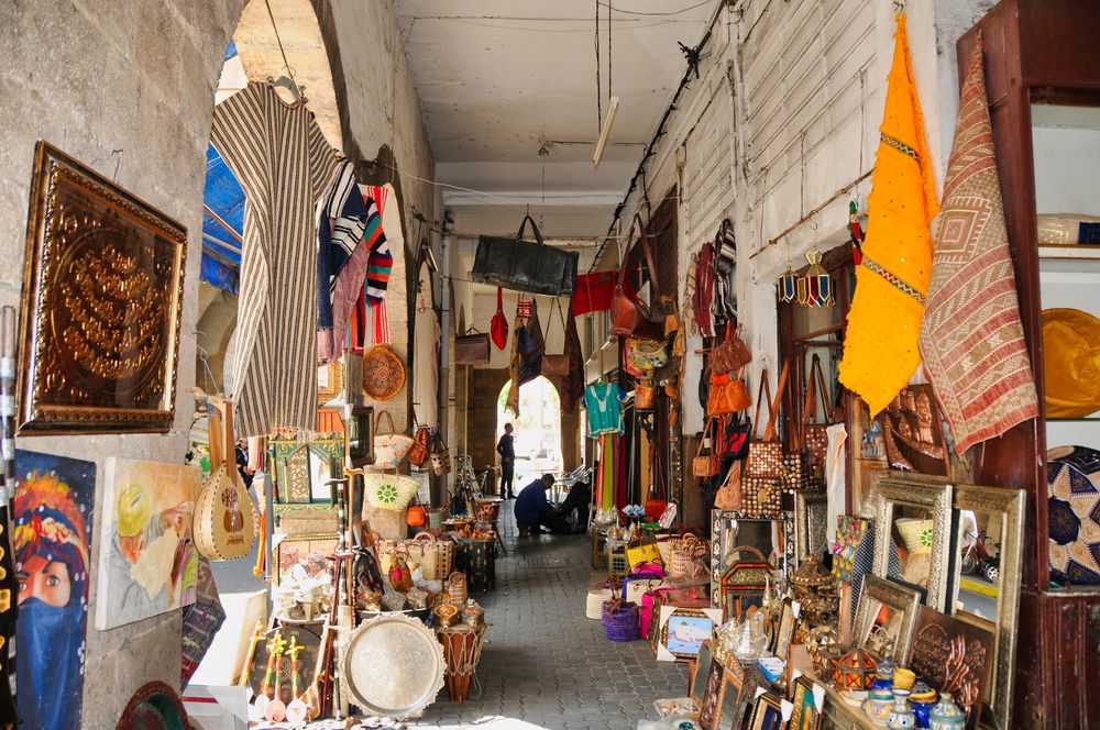 Local goods at Casablanca Market