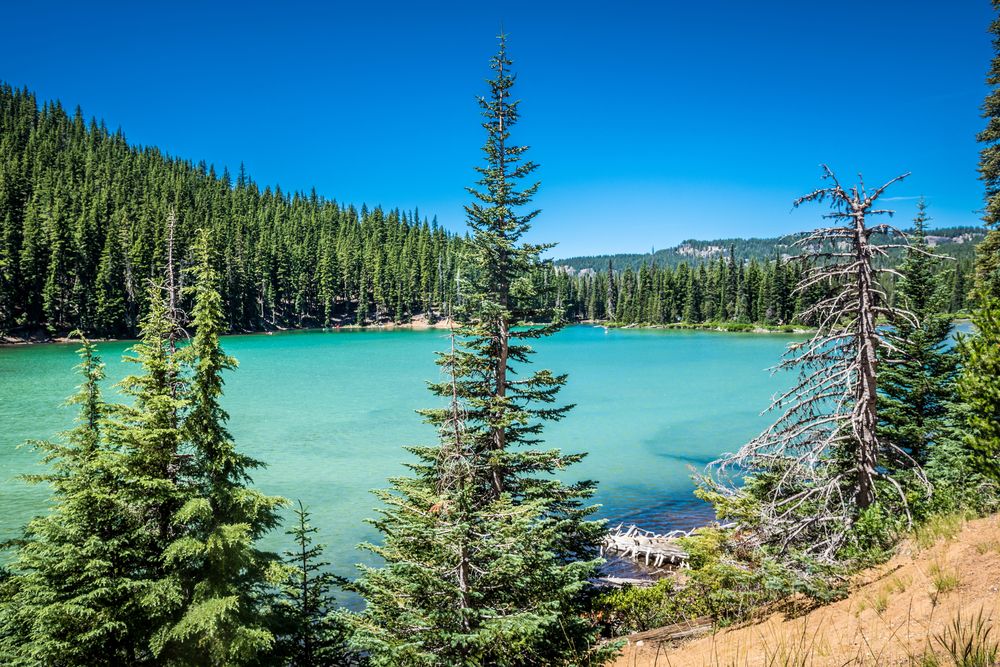 Views along Cascade Lakes Scenic Byway