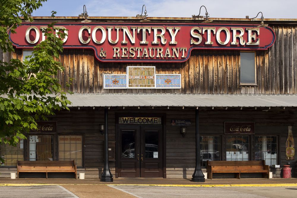 Exterior of a store at Casey Jones Village