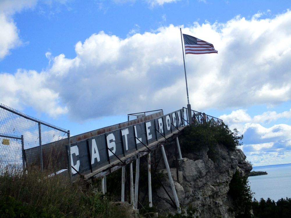 Castle Rock in Upper Michigan