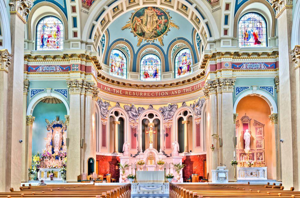 Interior of Cathedral Parish of Saint Patrick