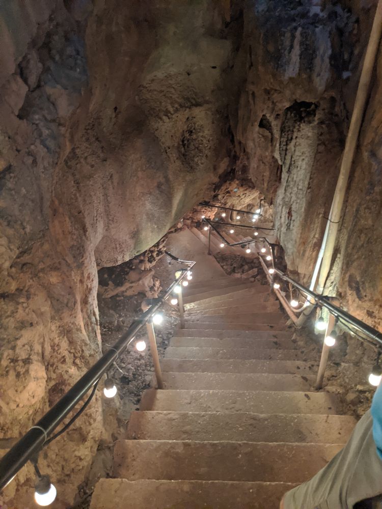 Staircase in the Cave without a Name