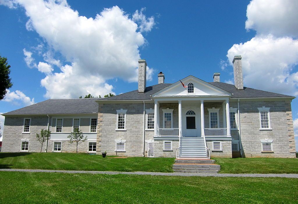 Facade of Cedar Creek and Belle Grove National Historical Park