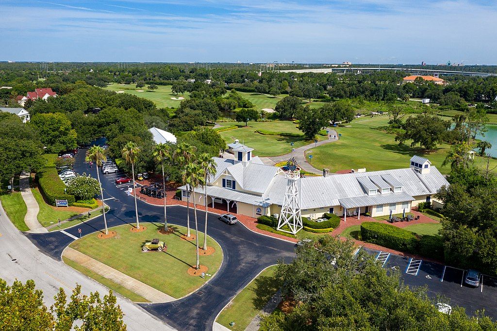 Aerial view of Celebration Golf Club