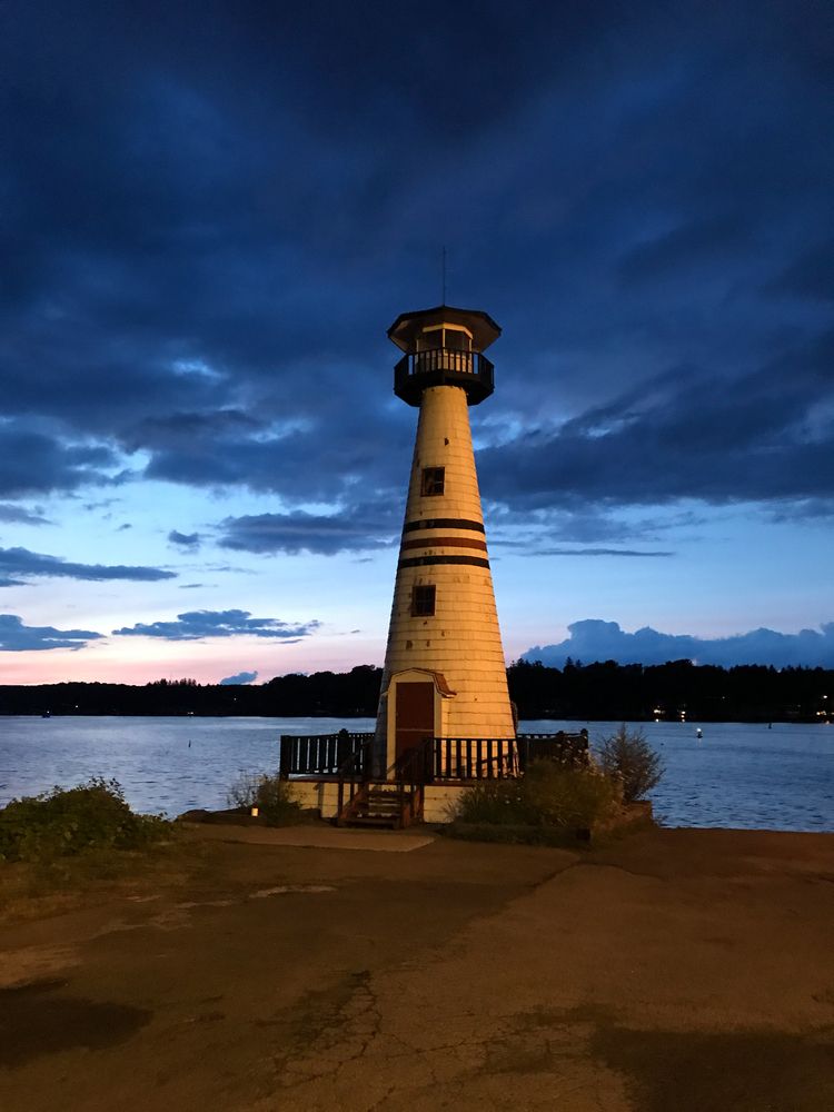 Exterior of Celoron Lighthouse
