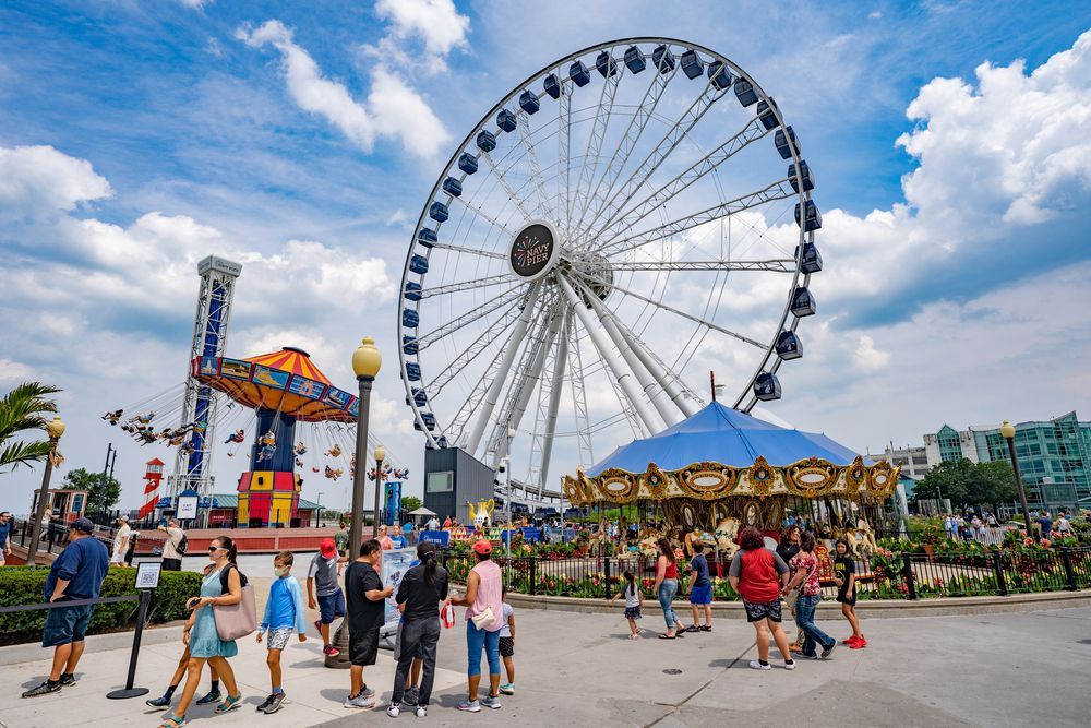View of Centennial Wheel