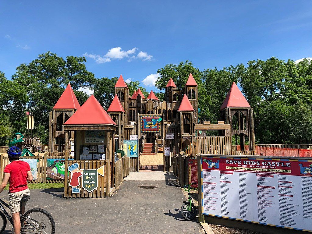 Kids castle in Central Park