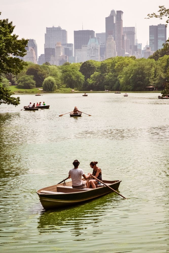 Boating at Central Park