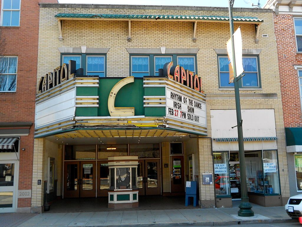 Exterior of the Capitol Theatre Center.