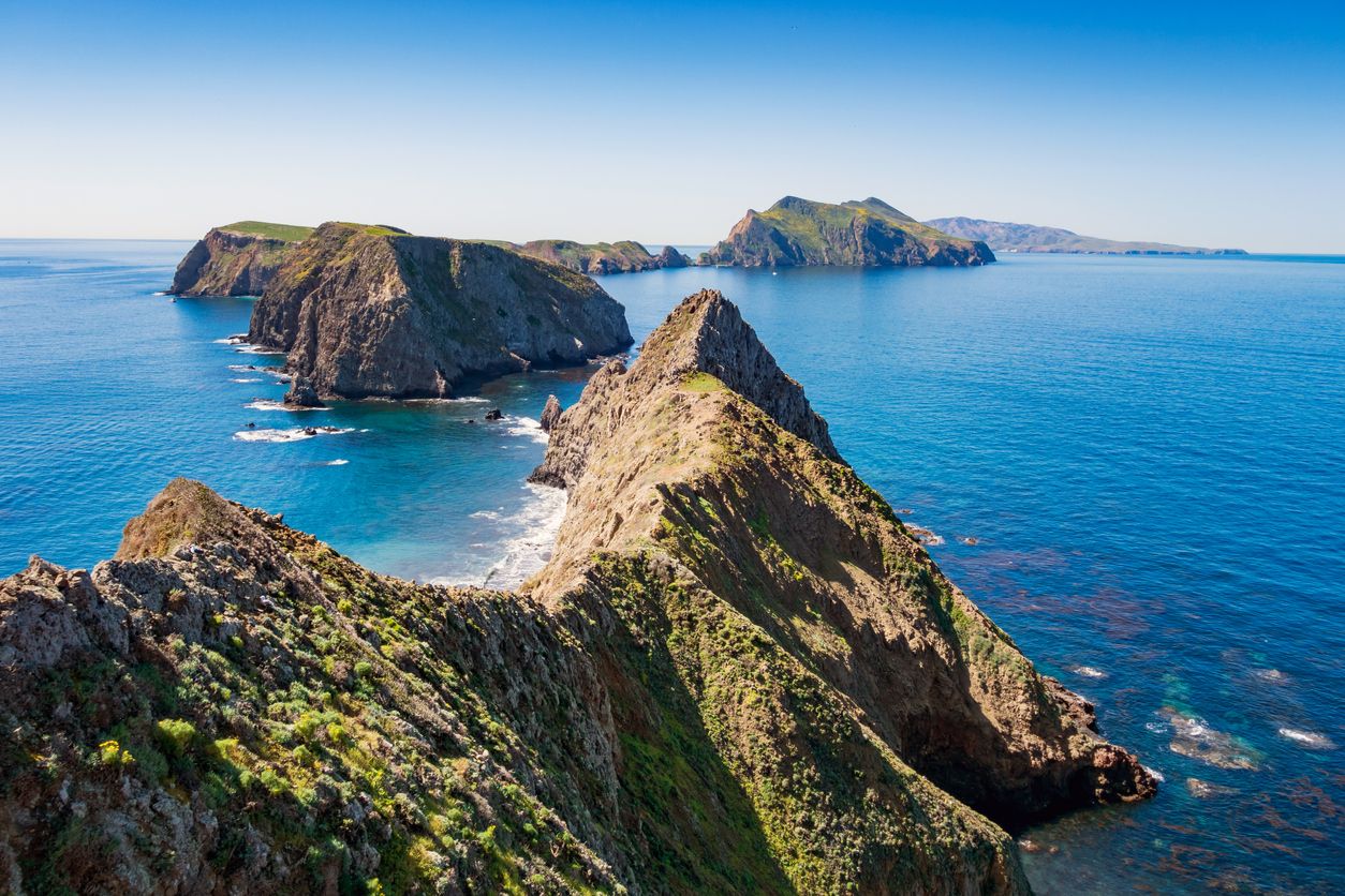 Cliffs of Anacapa at Channel Islands National Park