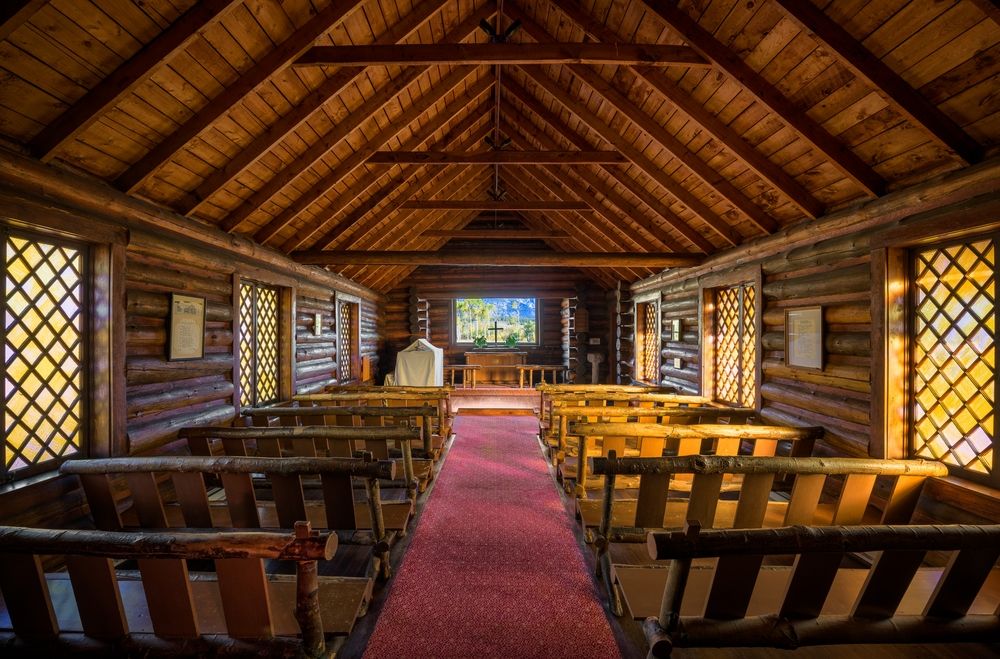 Interior view of the Chapel of the Transfiguration