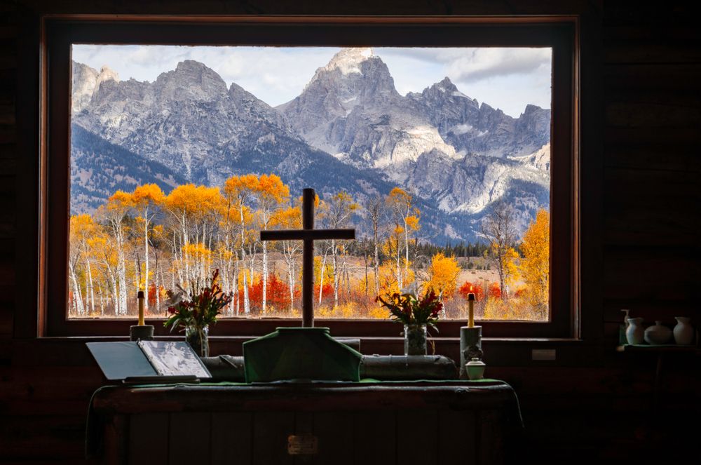 View of the Chapel of the Transfiguration