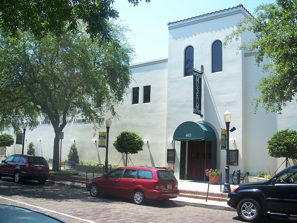 Entry to Charles Hosmer Morse Museum of American Art
