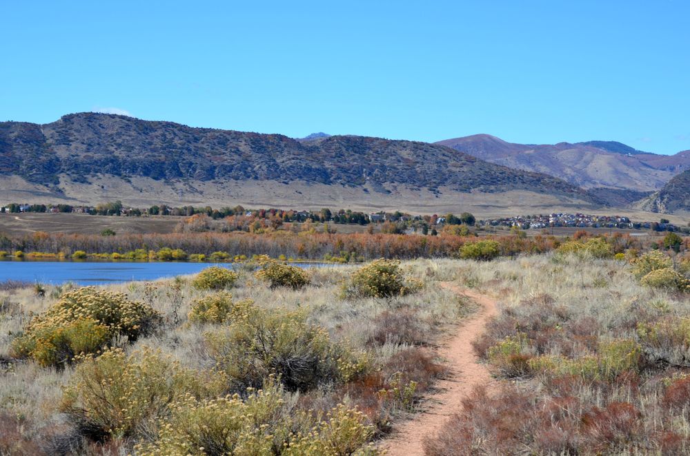 Landscape of Chatfield State Park