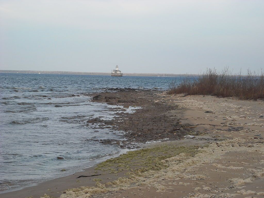 Beach at Cheboygan State Park
