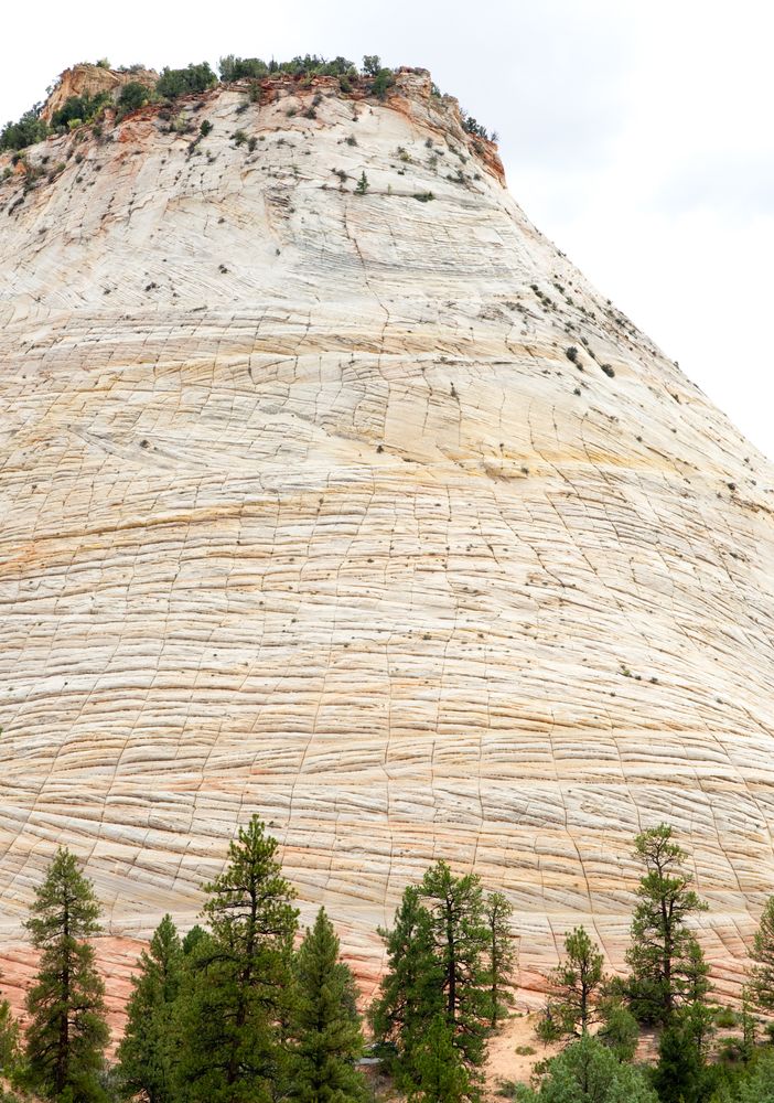 Closer view of Checkerboard Mesa