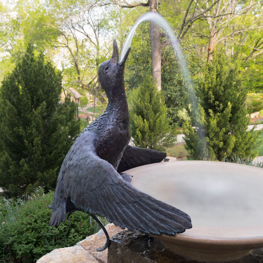 Duck fountain at the Cheekwood Estates