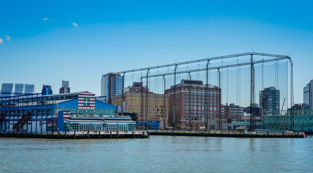 Exterior of Chelsea Piers Sports and Entertainment Complex