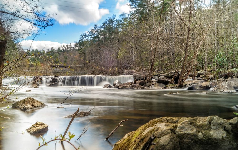 Small falls at Cheoah River