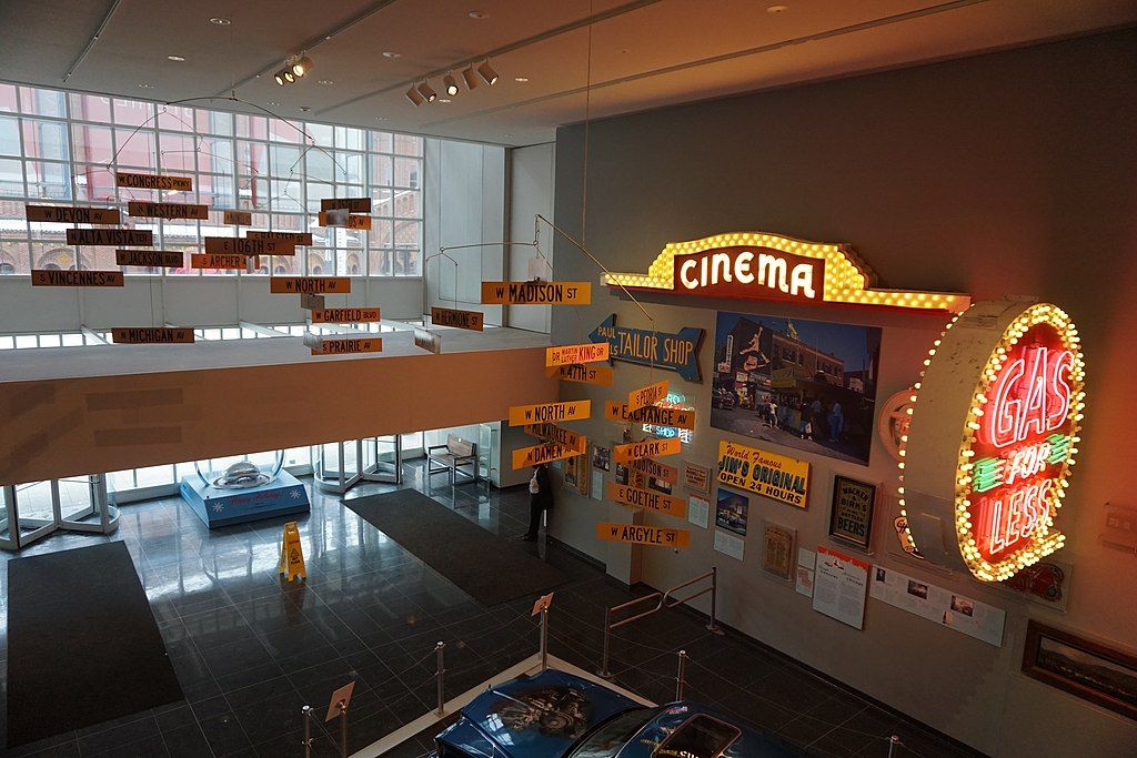 Interior view of the Chicago History Museum