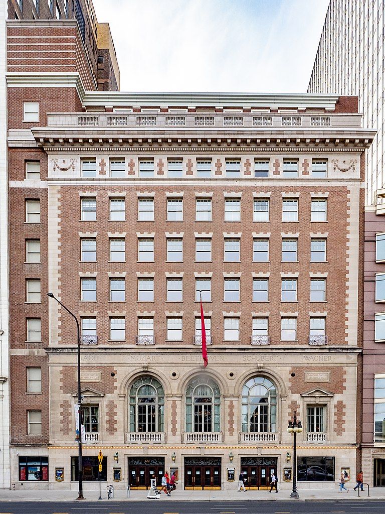 Facade of the Chicago Symphony Orchestra