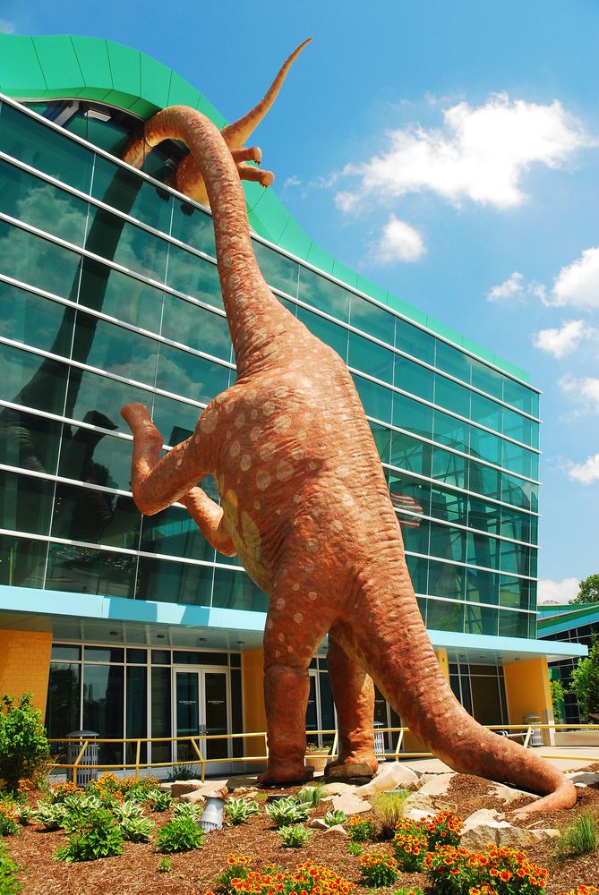 Exterior view of the Children's Museum of Indianapolis
