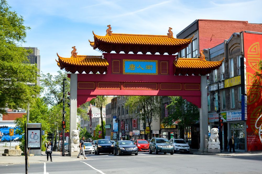Chinatown in Montreal