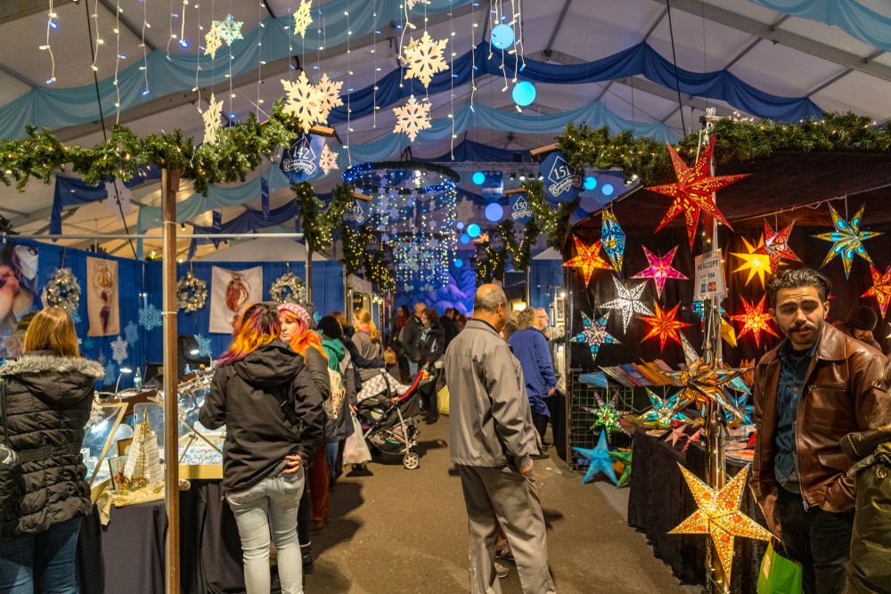 Christmas market in Bethlehem, PA