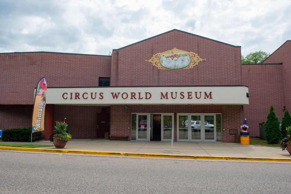 Facade of Circus World Museum