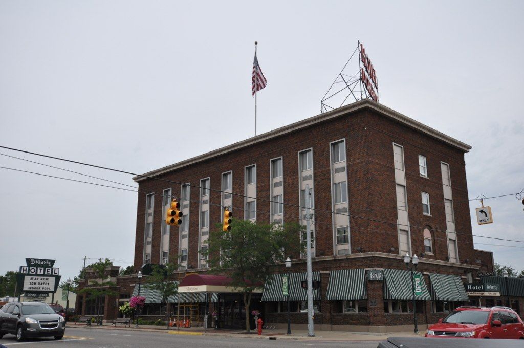 Front View of Doherty Hotel
