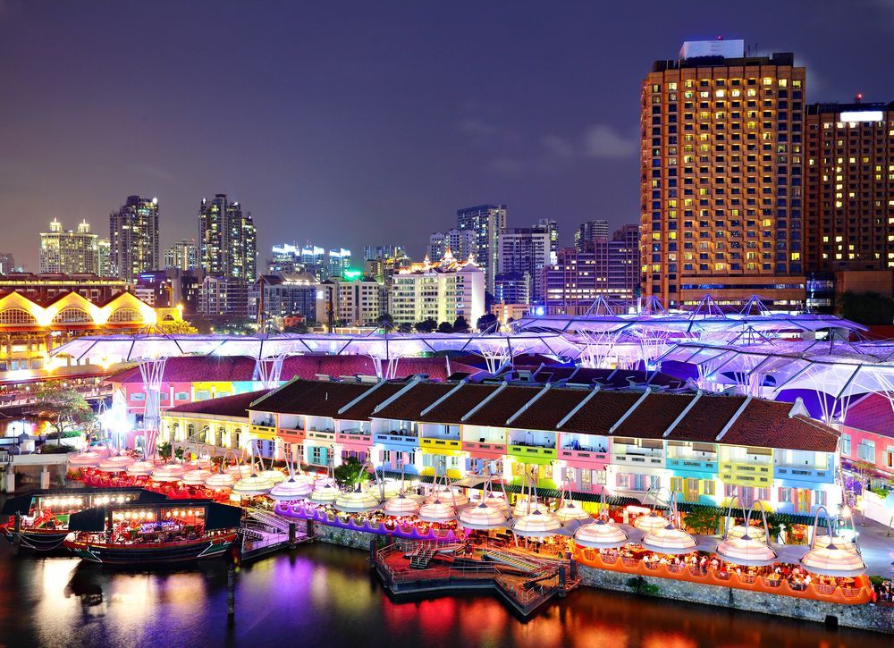 Clarke Quay in Singapore