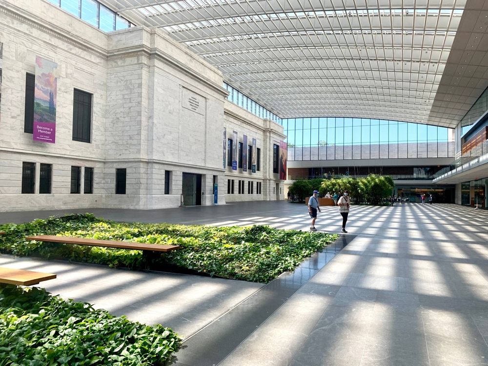 Interior view of Cleveland Museum of Art