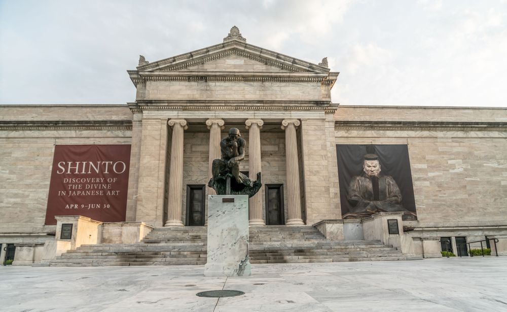 Exterior view of Cleveland Museum of Art