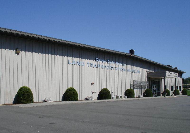Exterior of Cole Land Museum