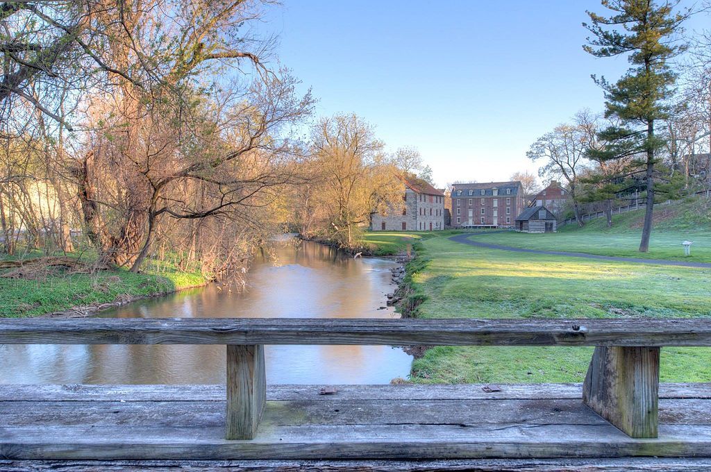 River passing near Colonial Industrial Quarter