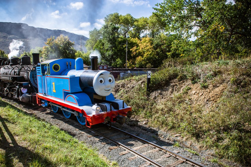 Thomas the tank engine at Colorado Railroad Museum