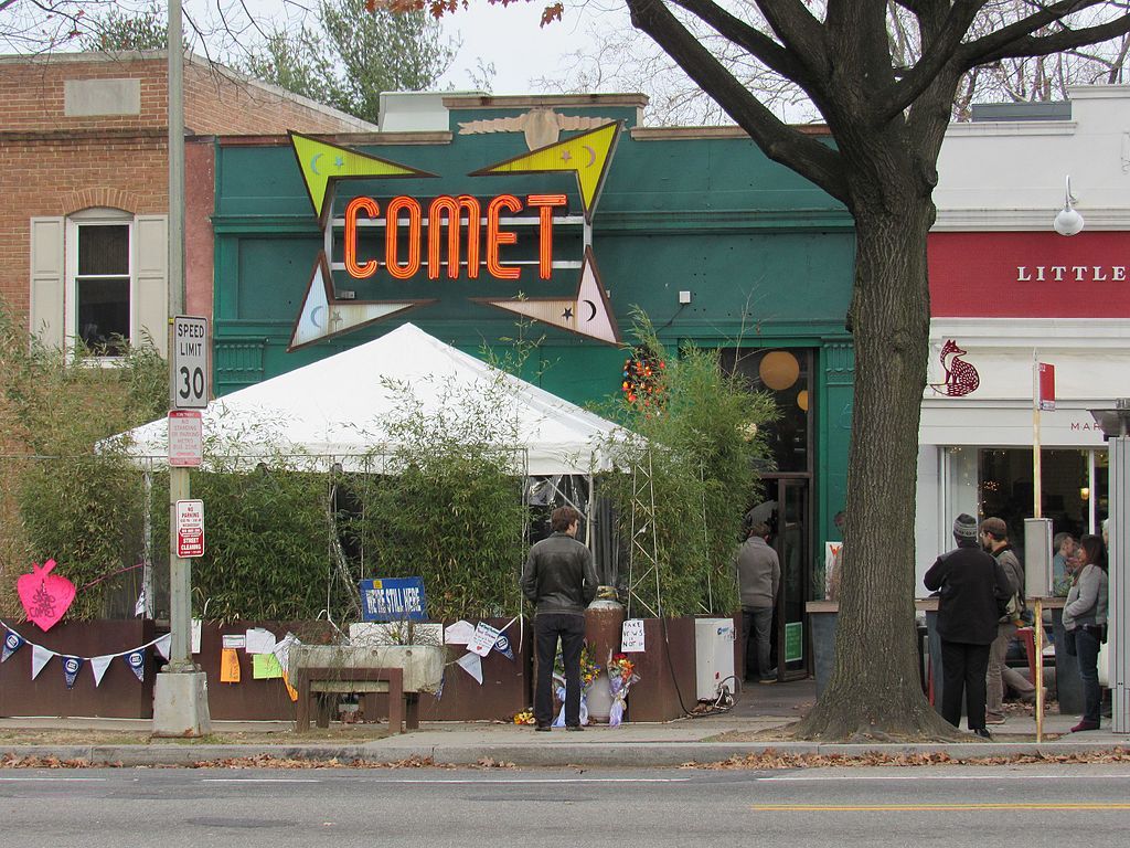 Street view of Comet Ping Pong